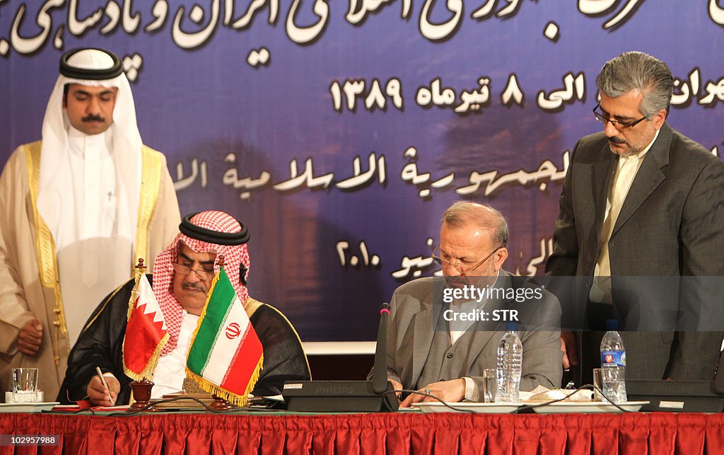 Iran's Foreign Minister Manouchehr Motta
