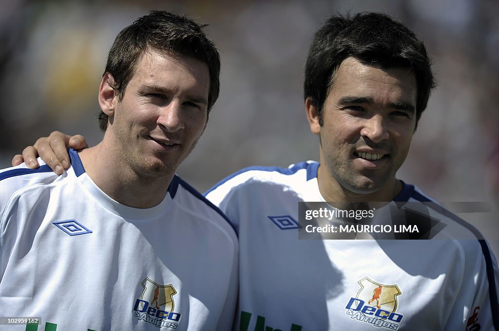 Argentina's football player Lionel Messi