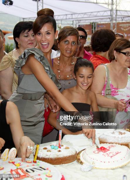 Michela Coppa attends the celebrations for the 40th editions of Giffoni Experience 2010 on July 18, 2010 in Giffoni Valle Piana, Italy.