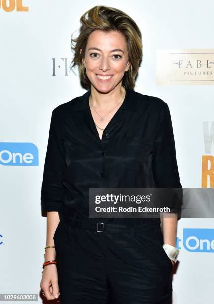 Screenwriter Nicole Taylor attends the premiere party for Entertainment One's "Wild Rose" on September 8, 2018 in Toronto, Canada.