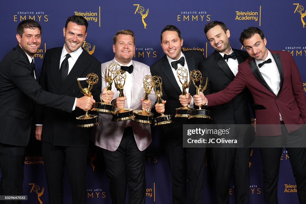 2018 Creative Arts Emmy Awards - Day 1 - Press Room