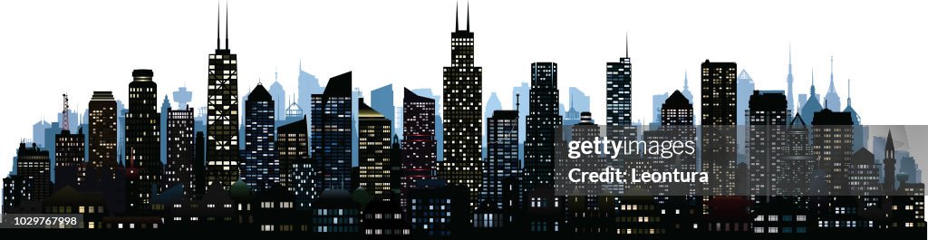 Chicago (alle Gebäude sind vollständig und beweglich)