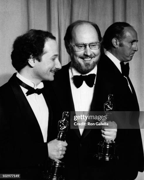 Composer John Williams attends 50th Annual Academy Awards on April 3, 1978 at the Dorothy Chandler Pavilion in Los Angeles, California.