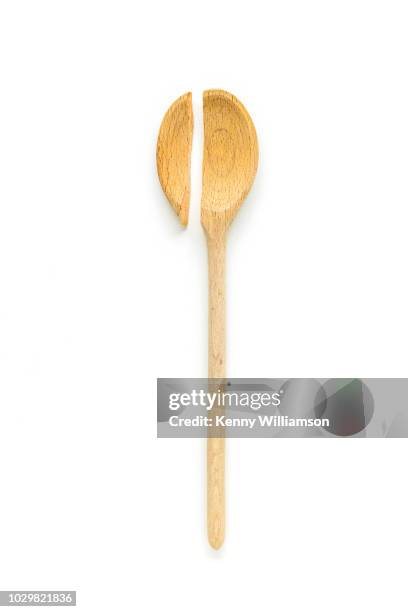 broken - wooden spoon stock pictures, royalty-free photos & images