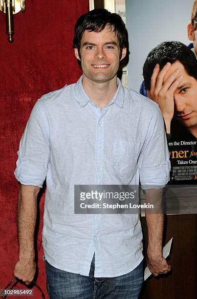 Actor Bill Hader attends the "Dinner For Schmucks" premiere at the Ziegfeld Theatre on July 19, 2010 in New York City.