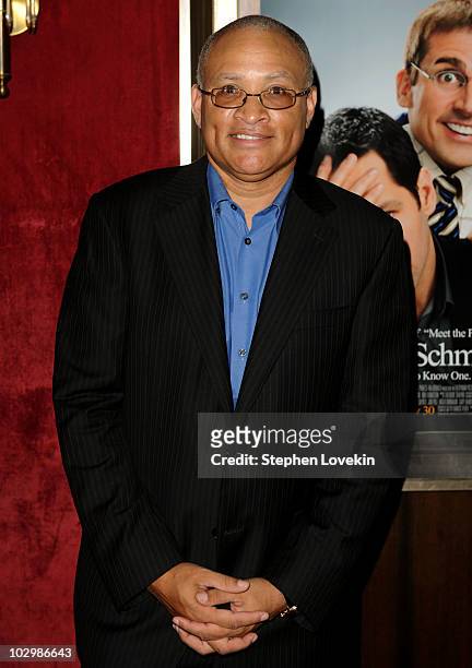 Actor Larry Wilmore attends the "Dinner For Schmucks" premiere at the Ziegfeld Theatre on July 19, 2010 in New York City.