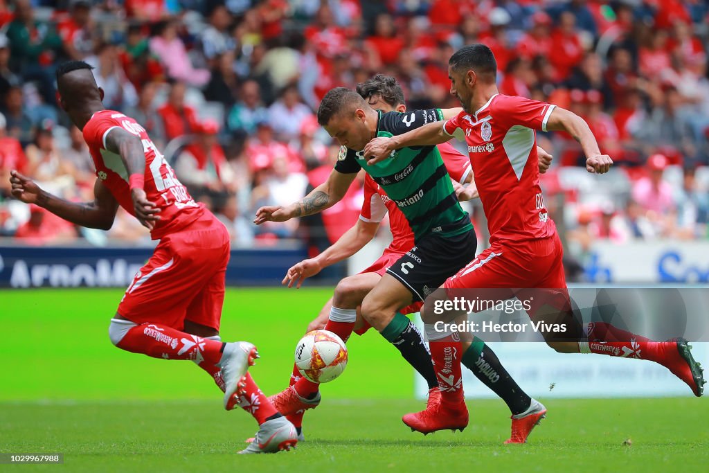 Toluca v Santos Laguna - Torneo Apertura 2018 Liga MX