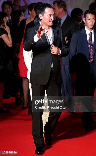 Actor Ken Watanabe attends the 'Inception' Japan Premiere at Roppongi Hills on July 20, 2010 in Tokyo, Japan. The film will open in Japan on July 23.