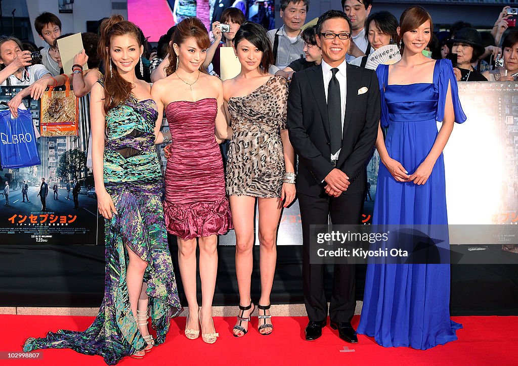 "Inception" Japan Premiere