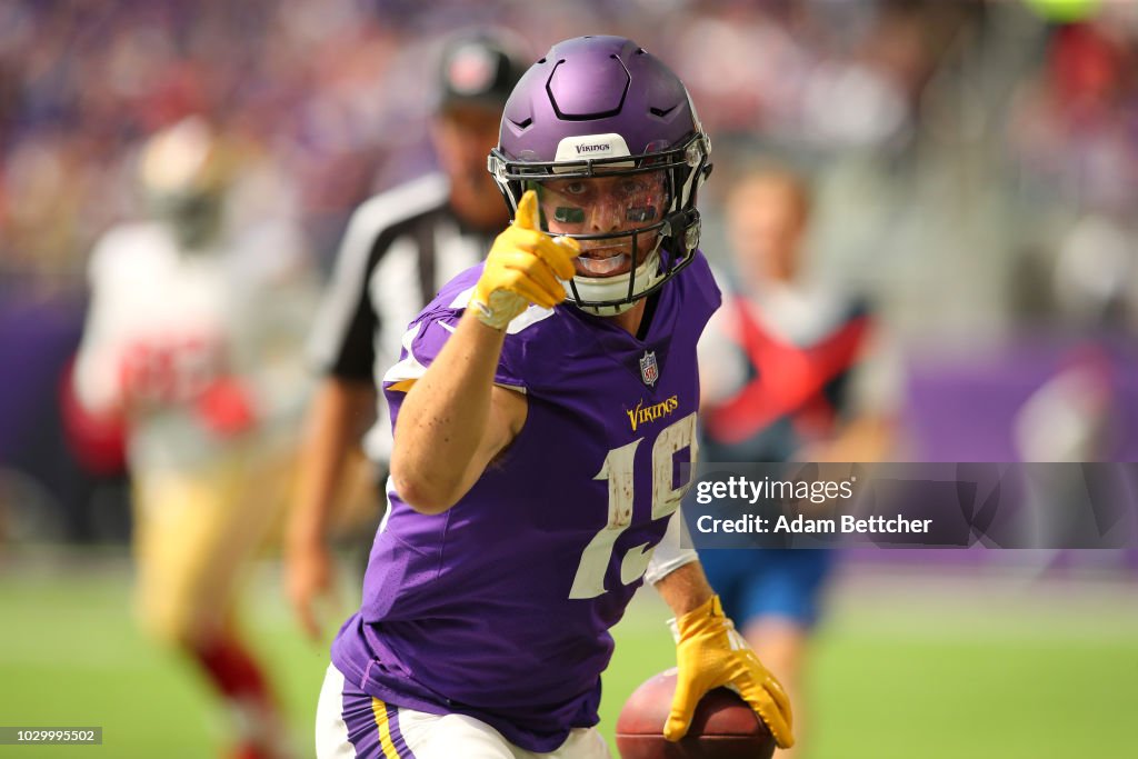 San Francisco 49ers v Minnesota Vikings