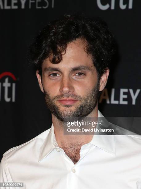 Penn Badgley from "YOU" attends The Paley Center for Media's 2018 PaleyFest Fall TV Previews - Lifetime at The Paley Center for Media on September 9,...