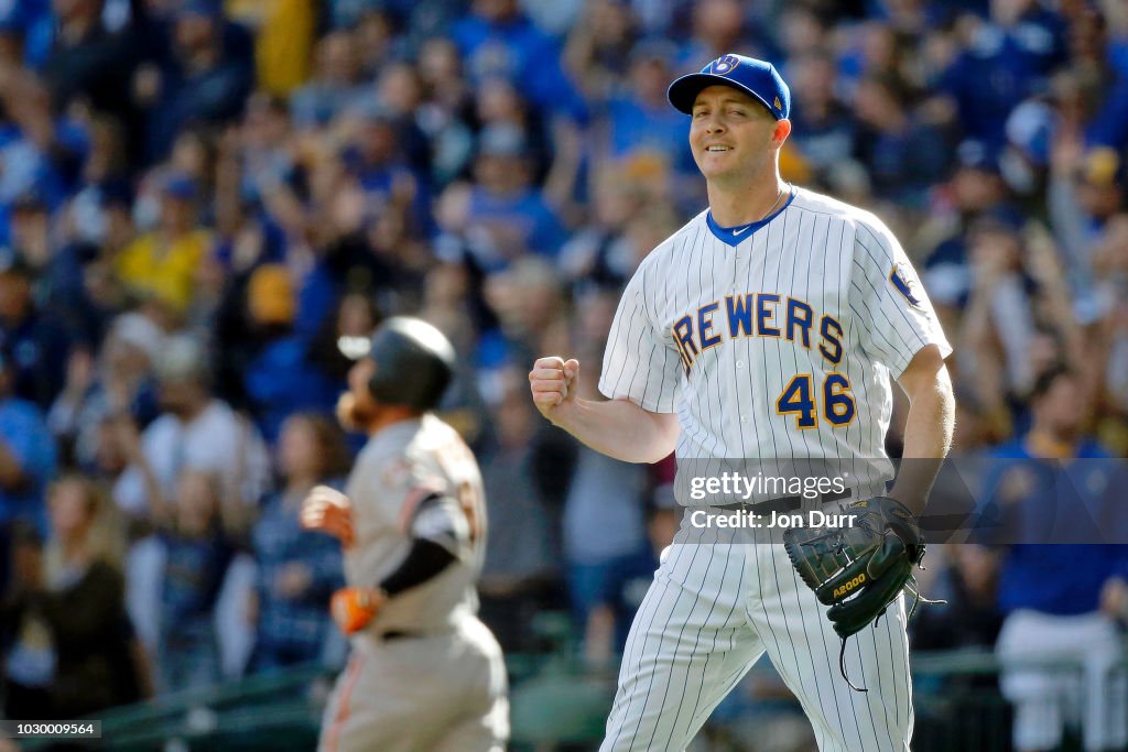 San Francisco Giants v Milwaukee Brewers