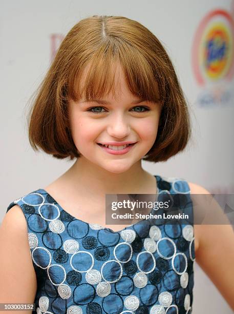 Actress Joey King attends the premiere of "Ramona and Beezus" in Madison Square Park on July 20, 2010 in New York City.