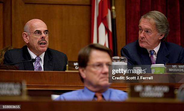 July 20: Full committee Chairman Henry A. Waxman, D-Calif., and House Select Committee on Energy Independence and Global Warming Chairman Edward J....