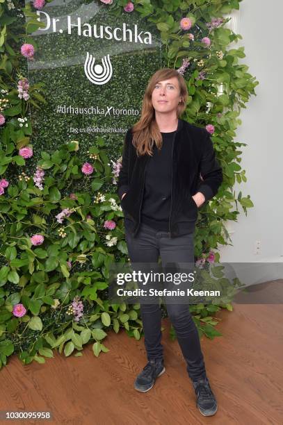 Carolina Hellsgard attends German Films X Dr. Hauschka Reception at the 43rd Toronto International Film Festival on September 9, 2018 in Toronto,...