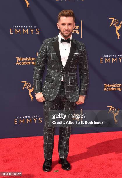 Travis Wall attends the 2018 Creative Arts Emmys Day 2 at Microsoft Theater on September 9, 2018 in Los Angeles, California.