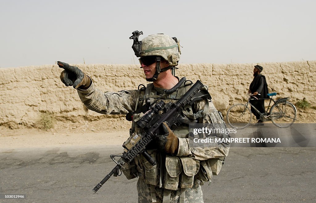 Steven Sergeant US Army Staff Sergent Steven Clark of First Platoon Bravo Troop of ...