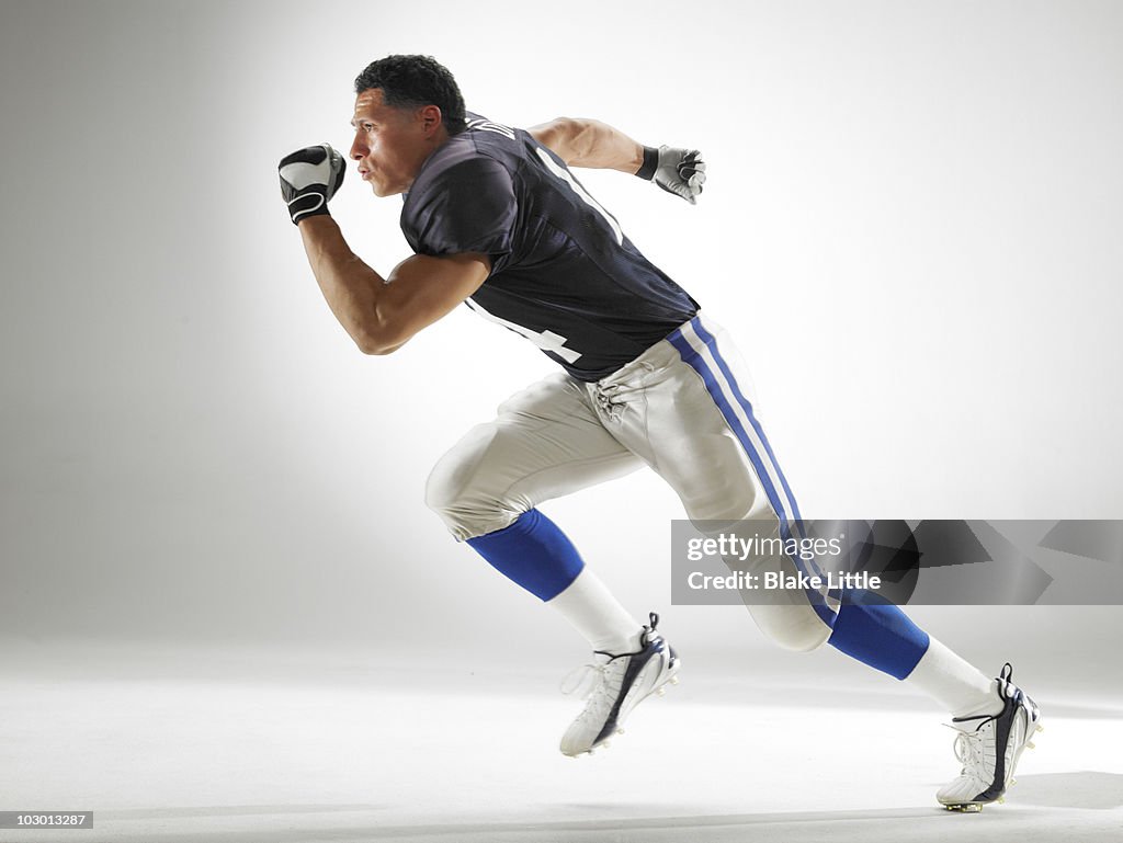 Studio football player