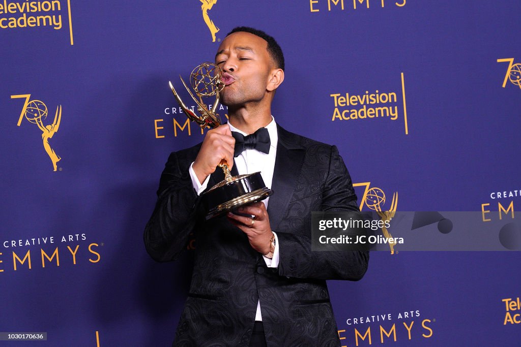 2018 Creative Arts Emmy Awards - Day 2 - Press Room