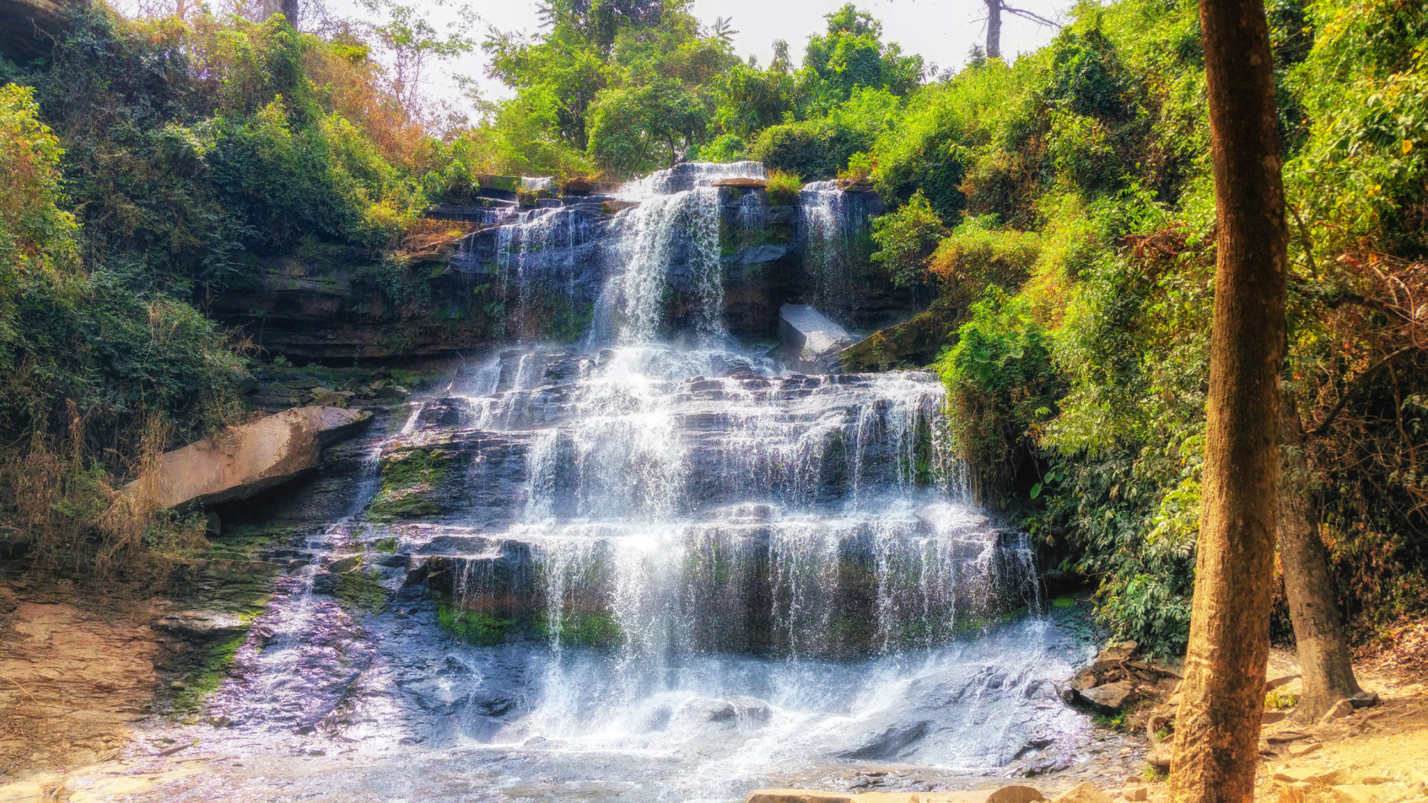 waterfall ghana