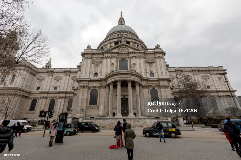 St Paul's Cathedral in London, England