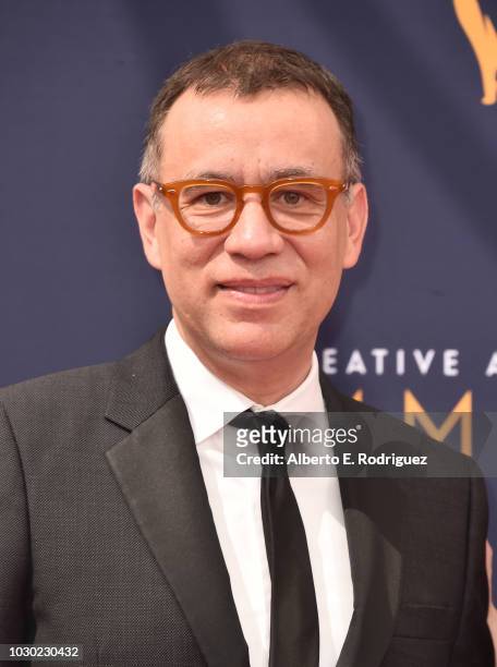 Fred Armisen attends the 2018 Creative Arts Emmys Day 2 at Microsoft Theater on September 9, 2018 in Los Angeles, California.
