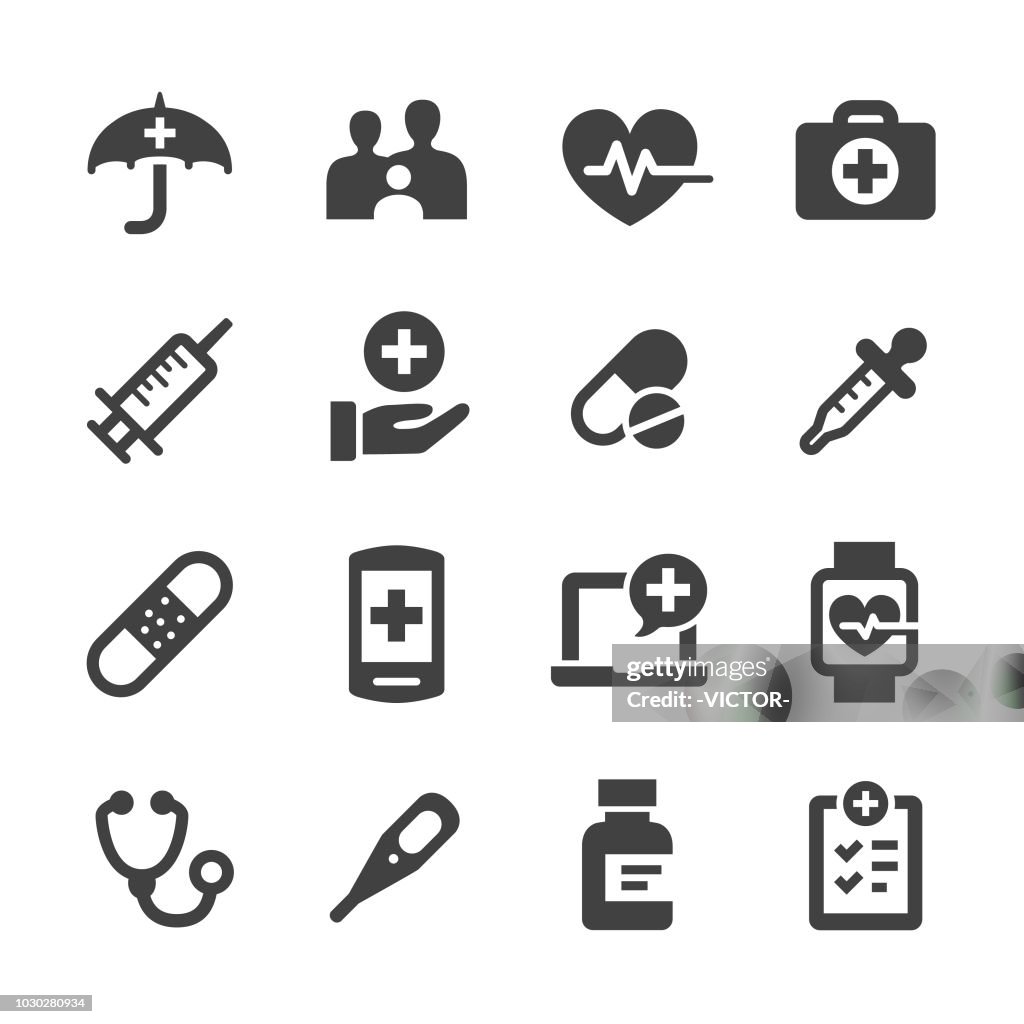 Gesundheitswesen-Symbole - Acme-Serie