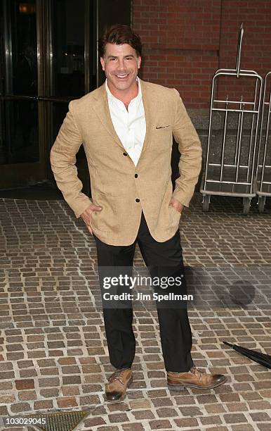 Actor Bryan Batt attends The Cinema Society & Sony Alpha Nex screening of "Get Low" at the Tribeca Grand Hotel on July 21, 2010 in New York City.
