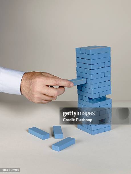 Blue Block Stack Stack Of Blue Blocks Photos and Premium High Res Pictures - Getty Images