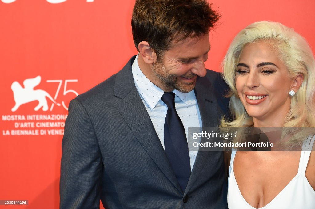 Lady Gaga and Bradley Cooper at 75th Venice Film Festival