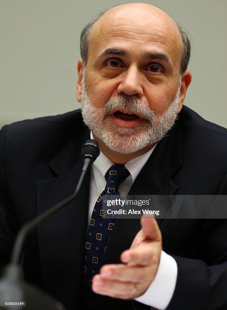 Bernanke Testifies On Monetary Policy And The Economy
