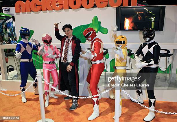 Power Ranger Comic Con 44 Mighty Morphin Power Rangers Appearance At San Diego Comic Con Stock ...