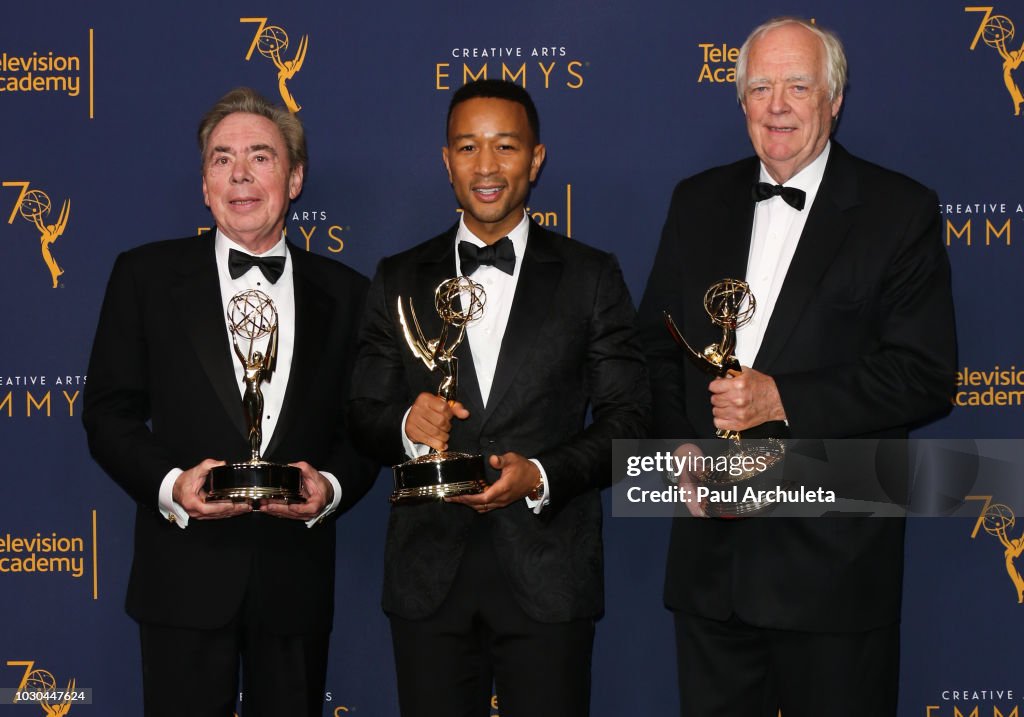 2018 Creative Arts Emmy Awards - Day 2 - Press Room