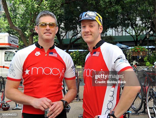 Atmosphere at the 2010 Wounded Warrior Project Soldier Ride at Macy's Herald Square on July 22, 2010 in New York City.