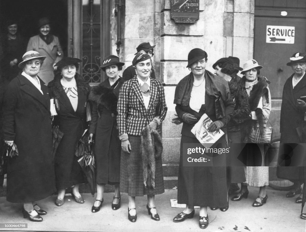 FRANCE-VOTE DES FEMMES-LOUISE WEISS 119017