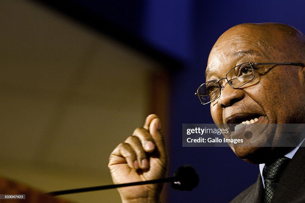 Zuma talks about cabinet meeting