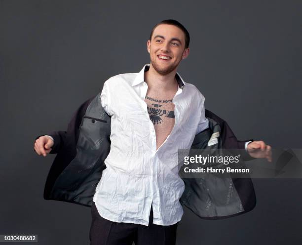 Rapper Mac Miller is photographed on December 13, 2011 in New York City.