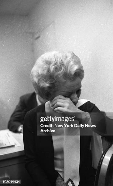 Murder suspect Alice Crimmins at Queens Criminal Court, New York, during her second trial, with a charge of murder of her 5-year-old son added to...