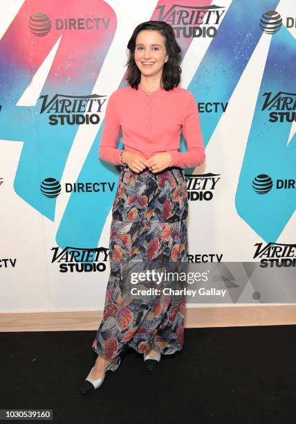 Julia Goldani Telles stops by DIRECTV House presented by AT&T during Toronto International Film Festival 2018 at Momofuku Toronto on September 10,...