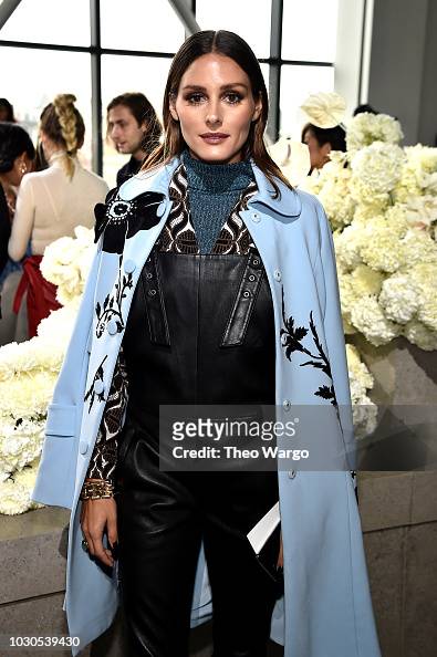 Olivia Palermo attends the Zimmermann front row during New York... News ...