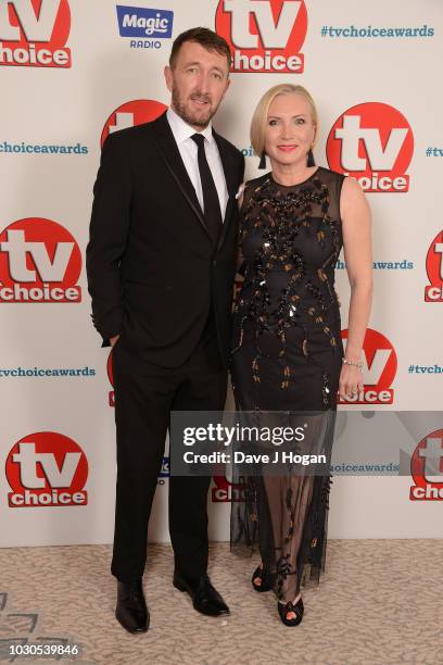 Ralph Ineson and Ali Ineson attend the TV Choice Awards at The Dorchester on September 10, 2018 in London, England.