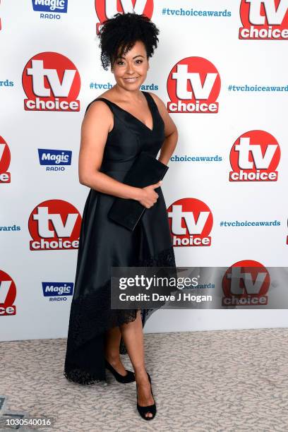 Jaye Jacobs attends the TV Choice Awards at The Dorchester on September 10, 2018 in London, England.