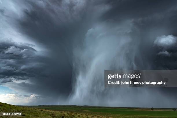 extreme hail storm, nebraska. usa - hailstorm stock pictures, royalty-free photos & images