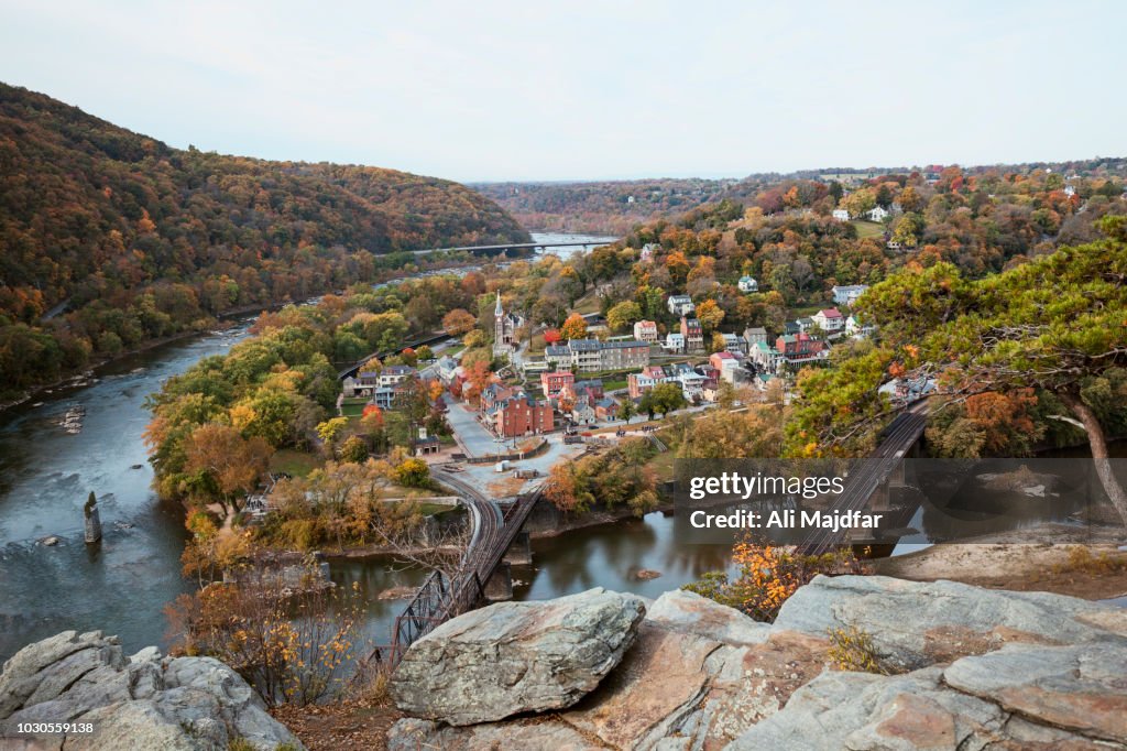 Harpers Ferry View from Maryland Heights