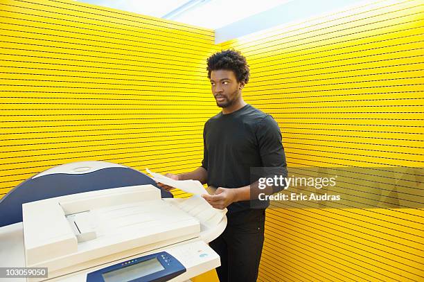 1,121 Office Printer Man Stock Photos, High-Res Pictures, and Images ...