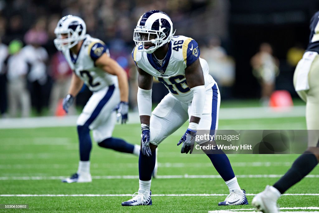Los Angeles Rams v New Orleans Saints