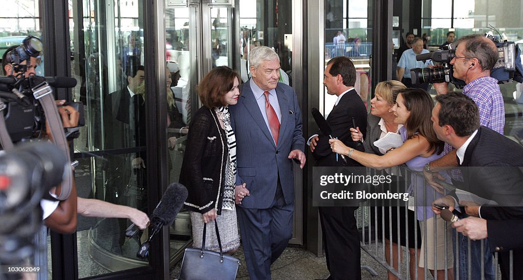 Conrad Black Attends Bail Hearing