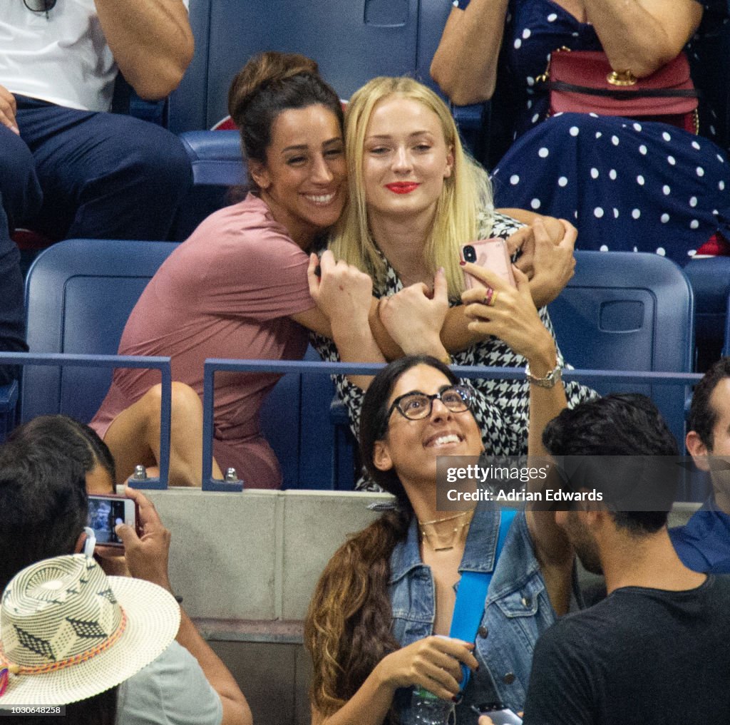 Celebrities Attend The 2018 US Open Tennis Championships - Day 8