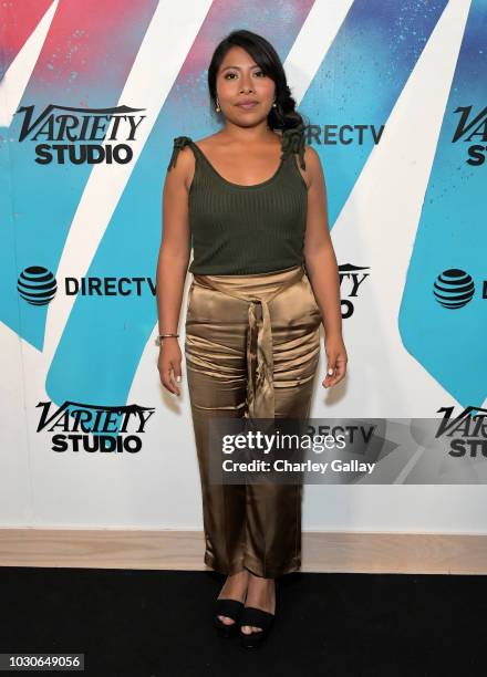 Yalitza Aparicio stops by DIRECTV House presented by AT&T during Toronto International Film Festival 2018 at Momofuku Toronto on September 10, 2018...