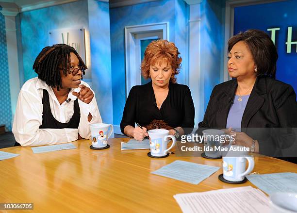 Ousted Agriculture Department official Shirley Sherrod discusses her controversial resignation on "THE VIEW," 7/22/10, airing on the Disney General...